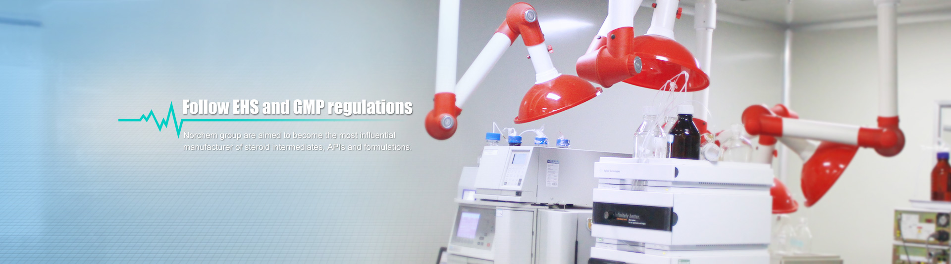 Follow EHS and GMP regulations