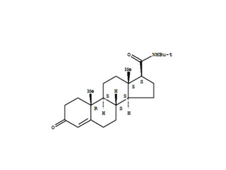 Androst-4-ene-17-carboxamide, N-(1,1-dimethylethyl)-3-oxo-, (17b)-(131267-80-6)